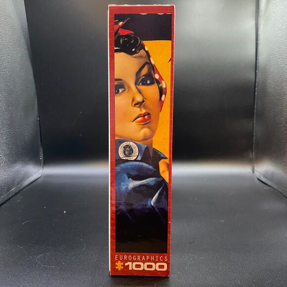 1000 Piece Puzzle Rosie The Riveter WWII Icon Empowerment Art - Picture 3 of 7